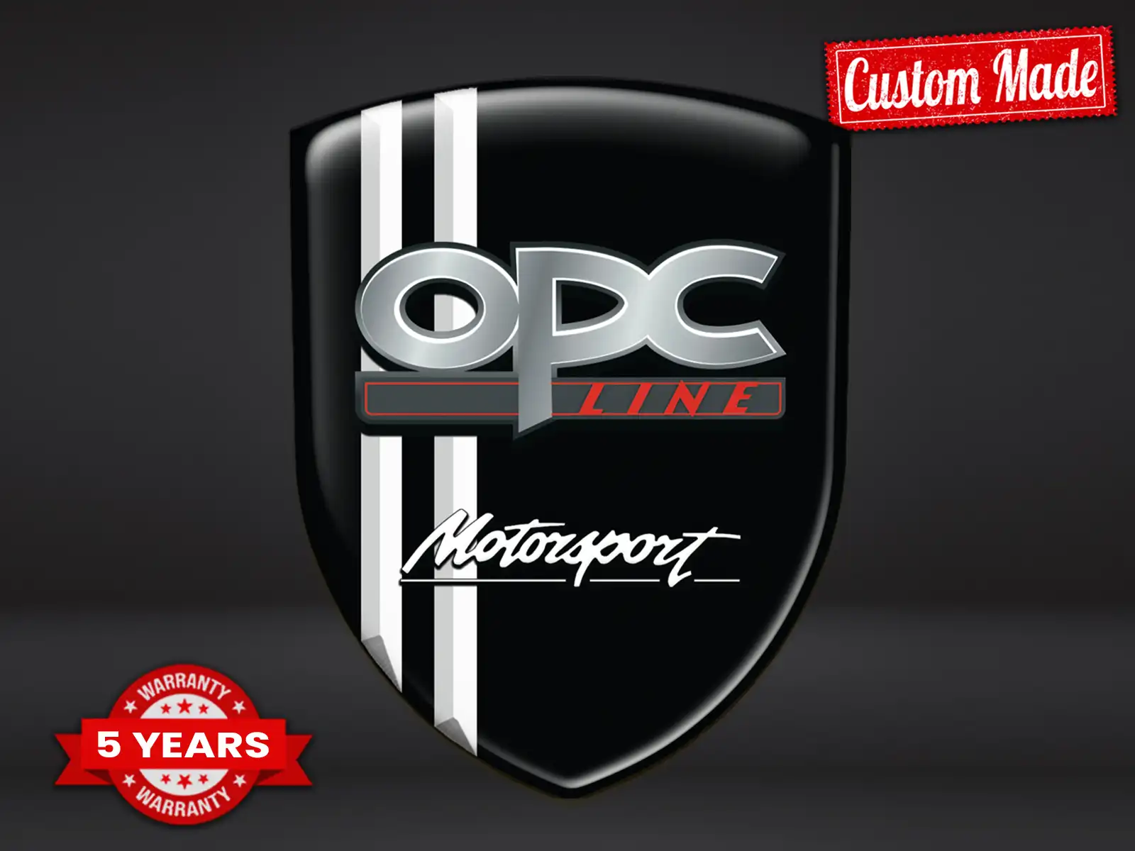 OPC Custom Made Bumper Stickers Luxury Universal Sturdy